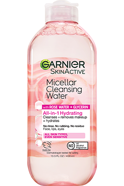 Front view of Water Rose Cleansing Water, All Skin Types